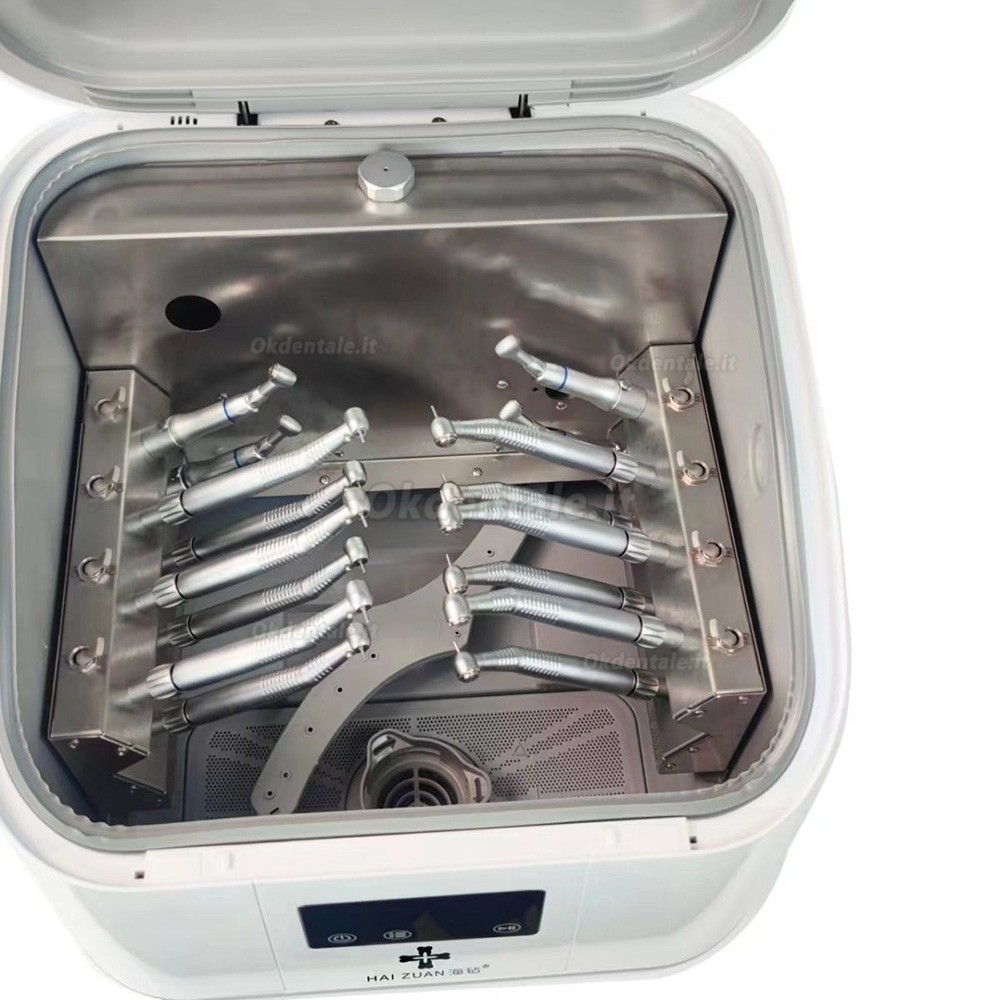 Sistema automatico di pulizia e lubrificazione manipoli e turbine WJ HAIZUAN